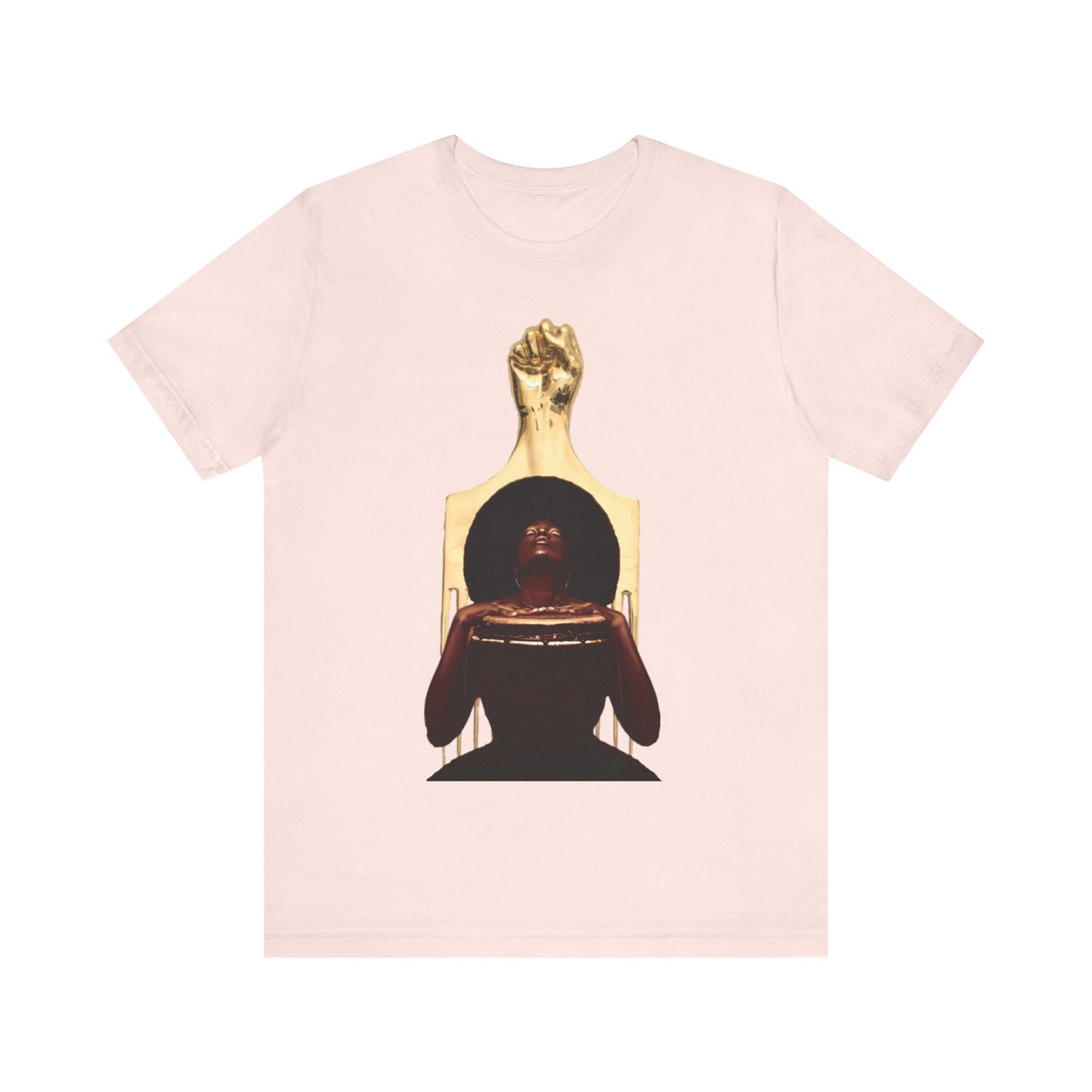 Golden Fro: Unisex Jersey Short Sleeve Tee