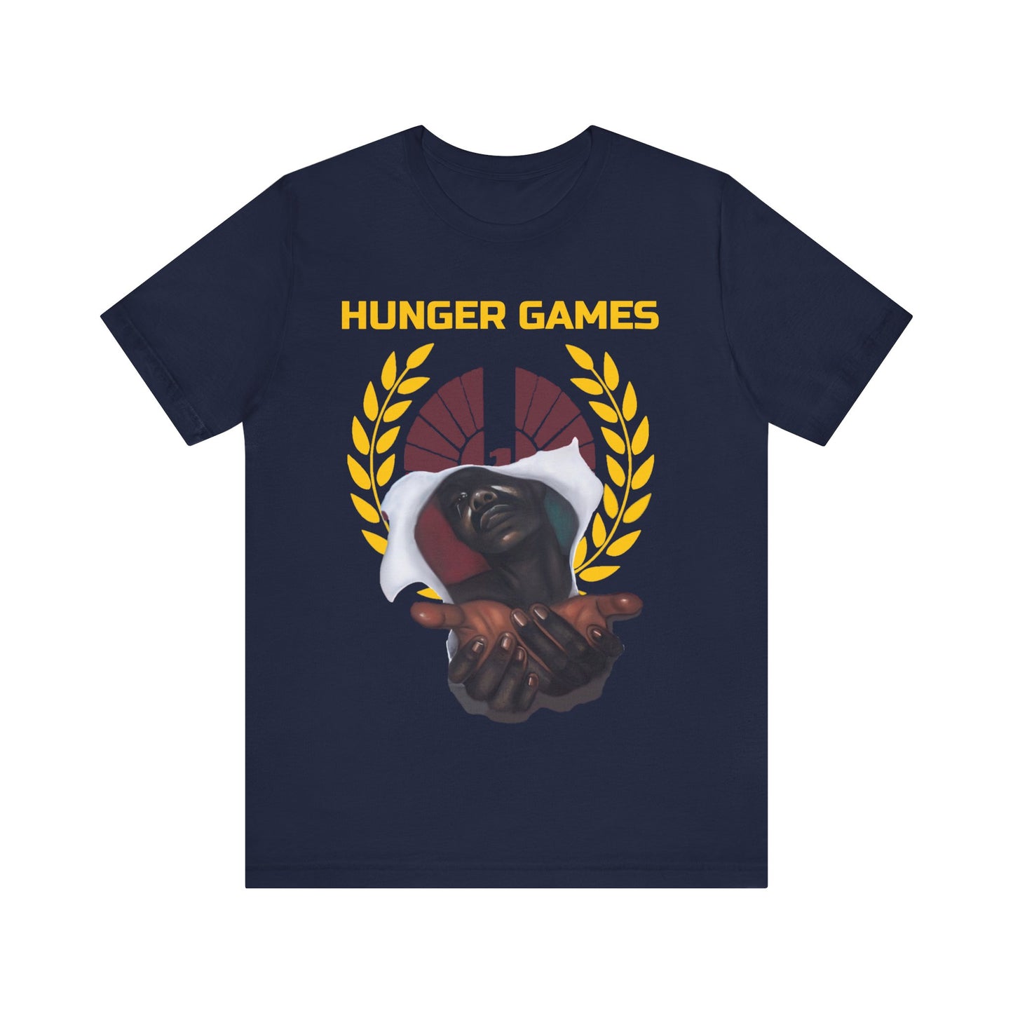 The Real Hunger Games: Unisex Short Sleeve Tee