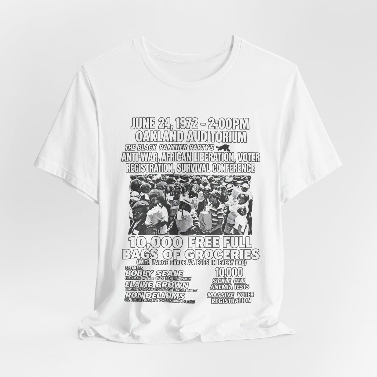 Black Panther Activism: Unisex Jersey Short Sleeve Tee