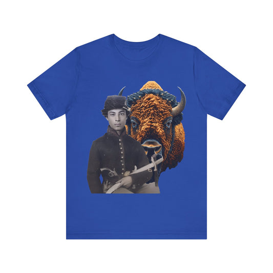 Cathay Williams/Buffalo Soldier: Unisex Jersey Short Sleeve Tee