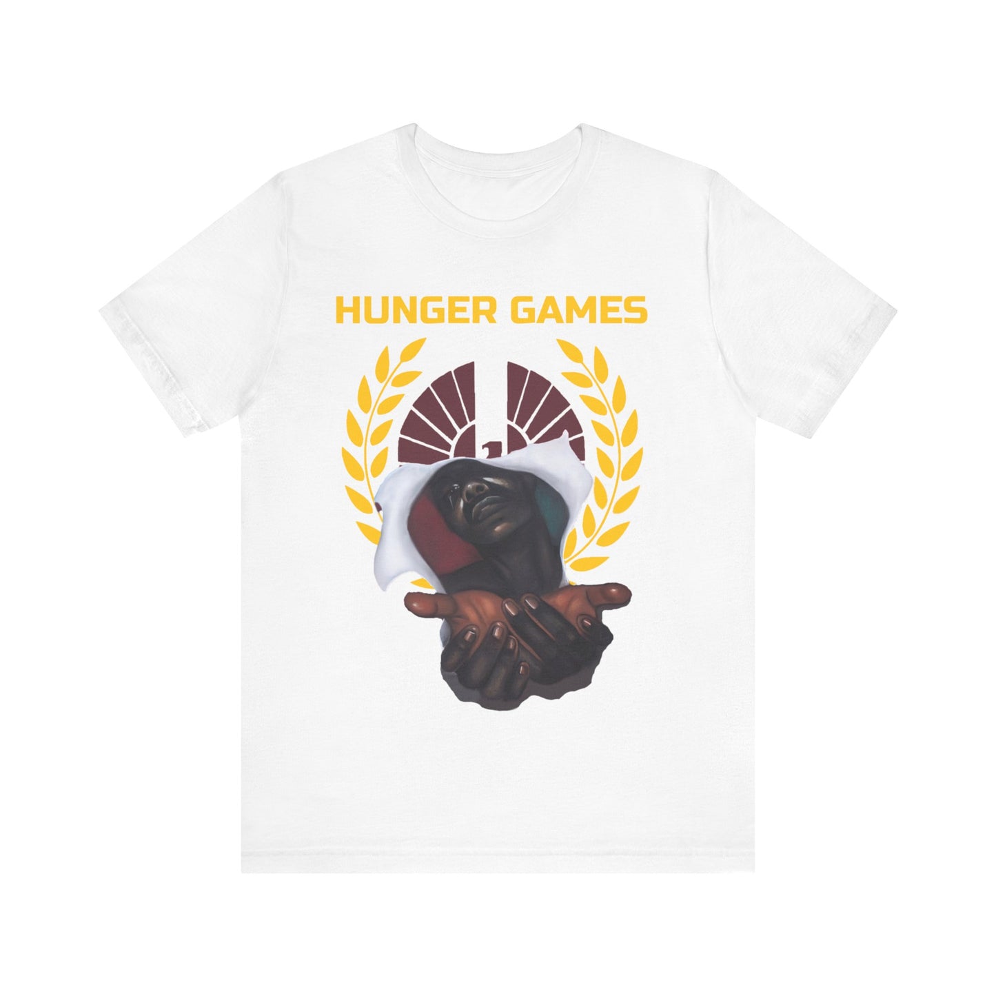 The Real Hunger Games: Unisex Short Sleeve Tee