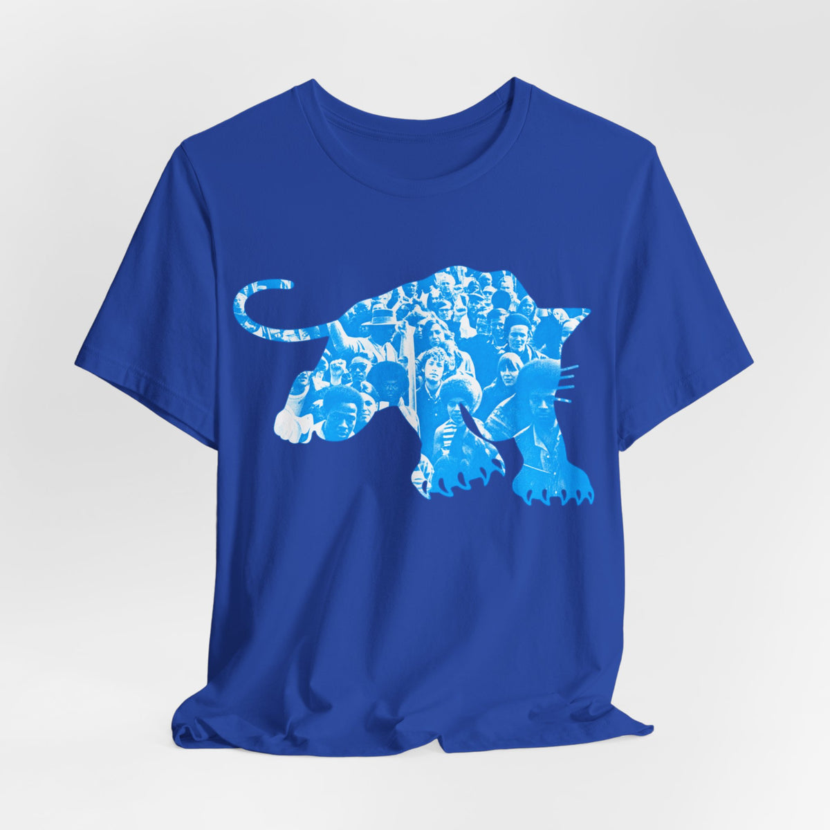Power to the People/Panther: Unisex Jersey Short Sleeve Tee