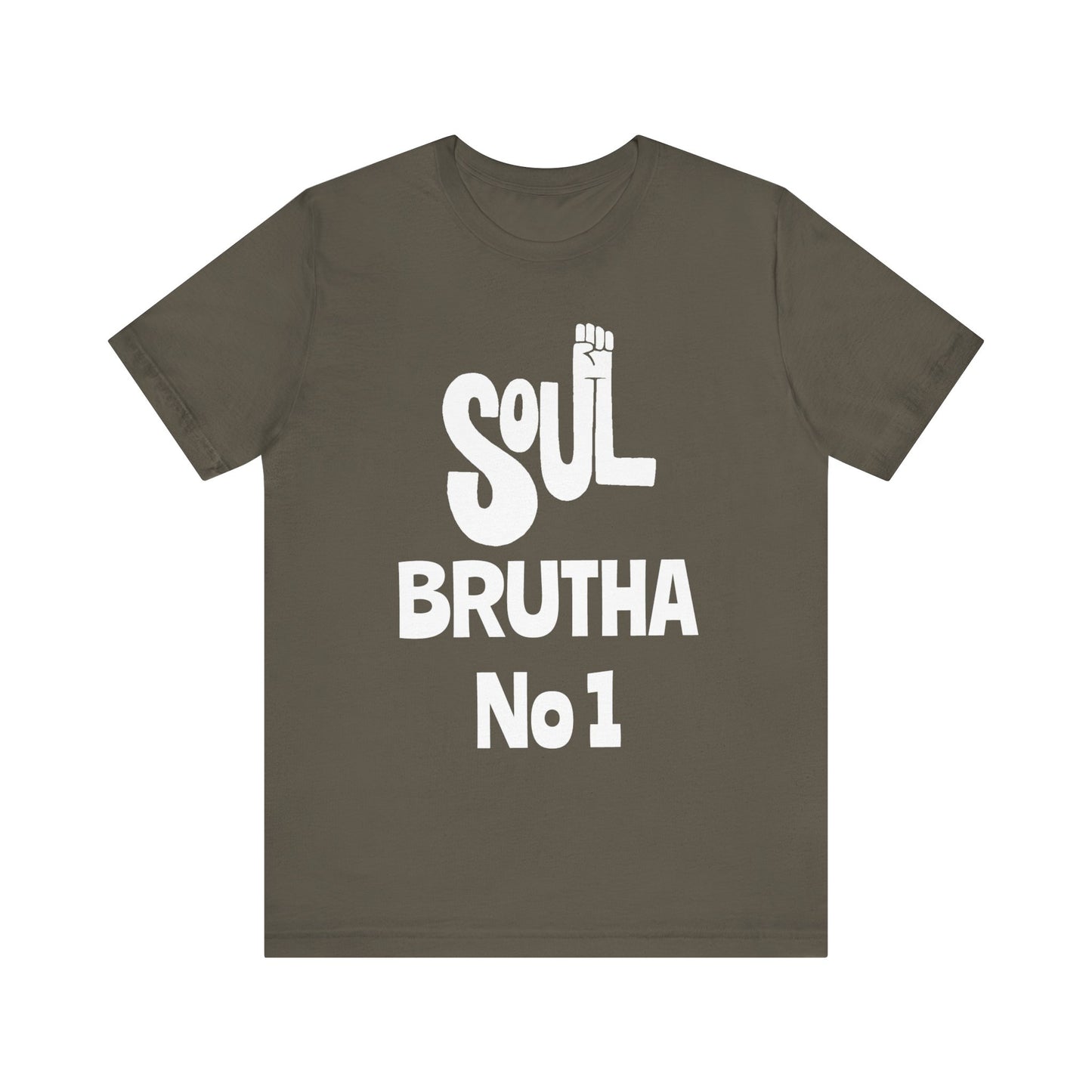 Soul Brutha No 1: Unisex Jersey Short Sleeve Tee