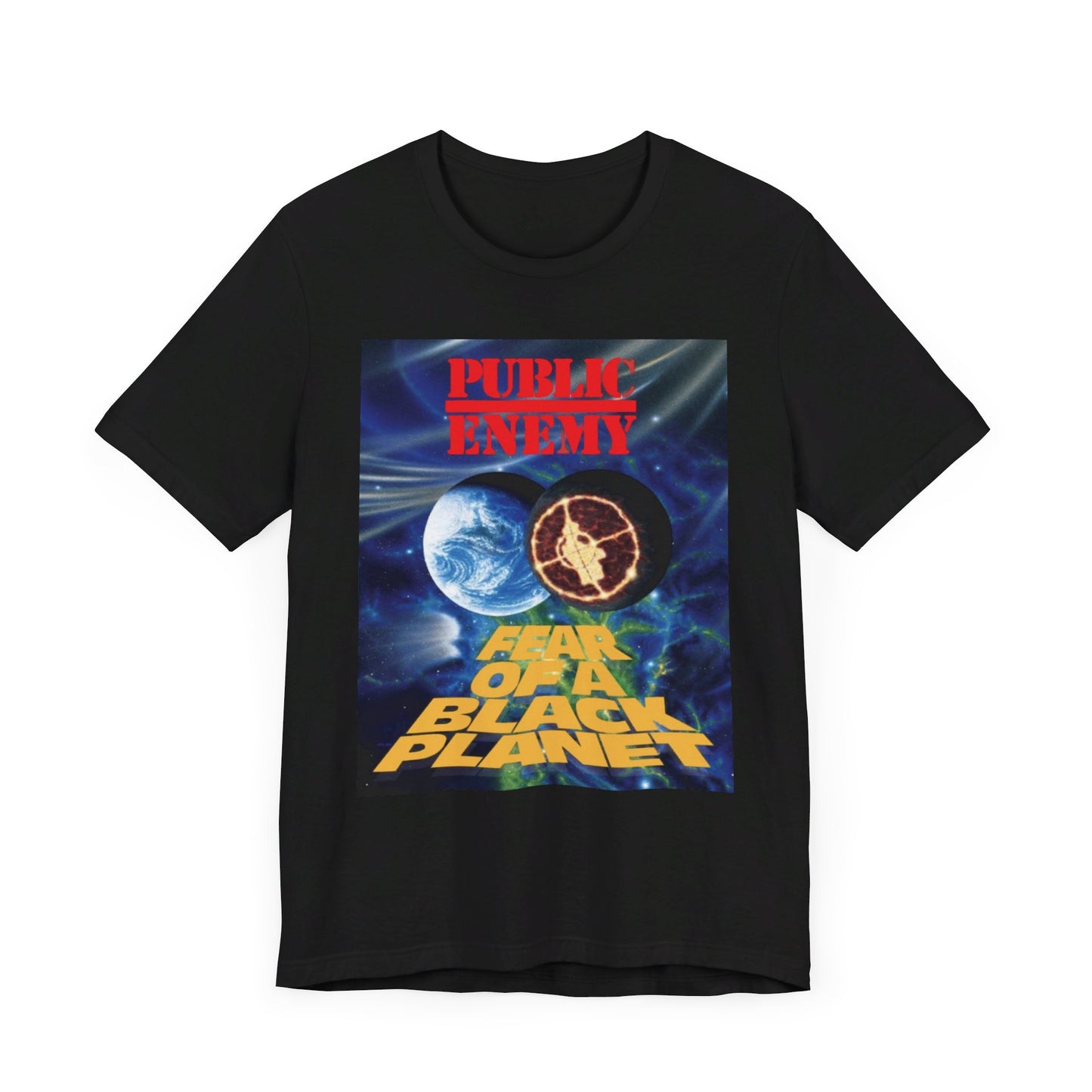 PE/Fear Of A Black Planet: Unisex Jersey Short Sleeve Tee