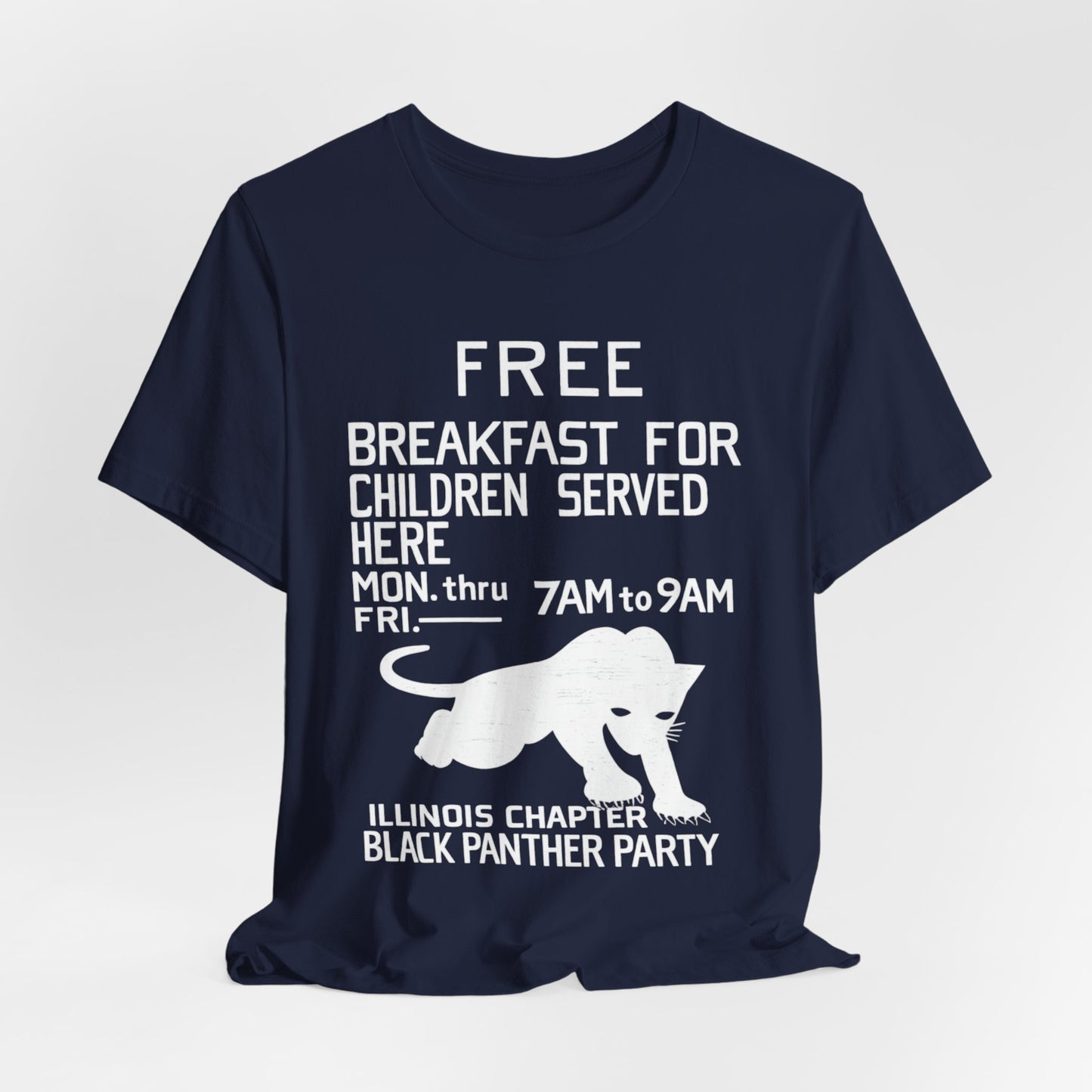 Free Breakfast Program: Unisex Jersey Short Sleeve Tee