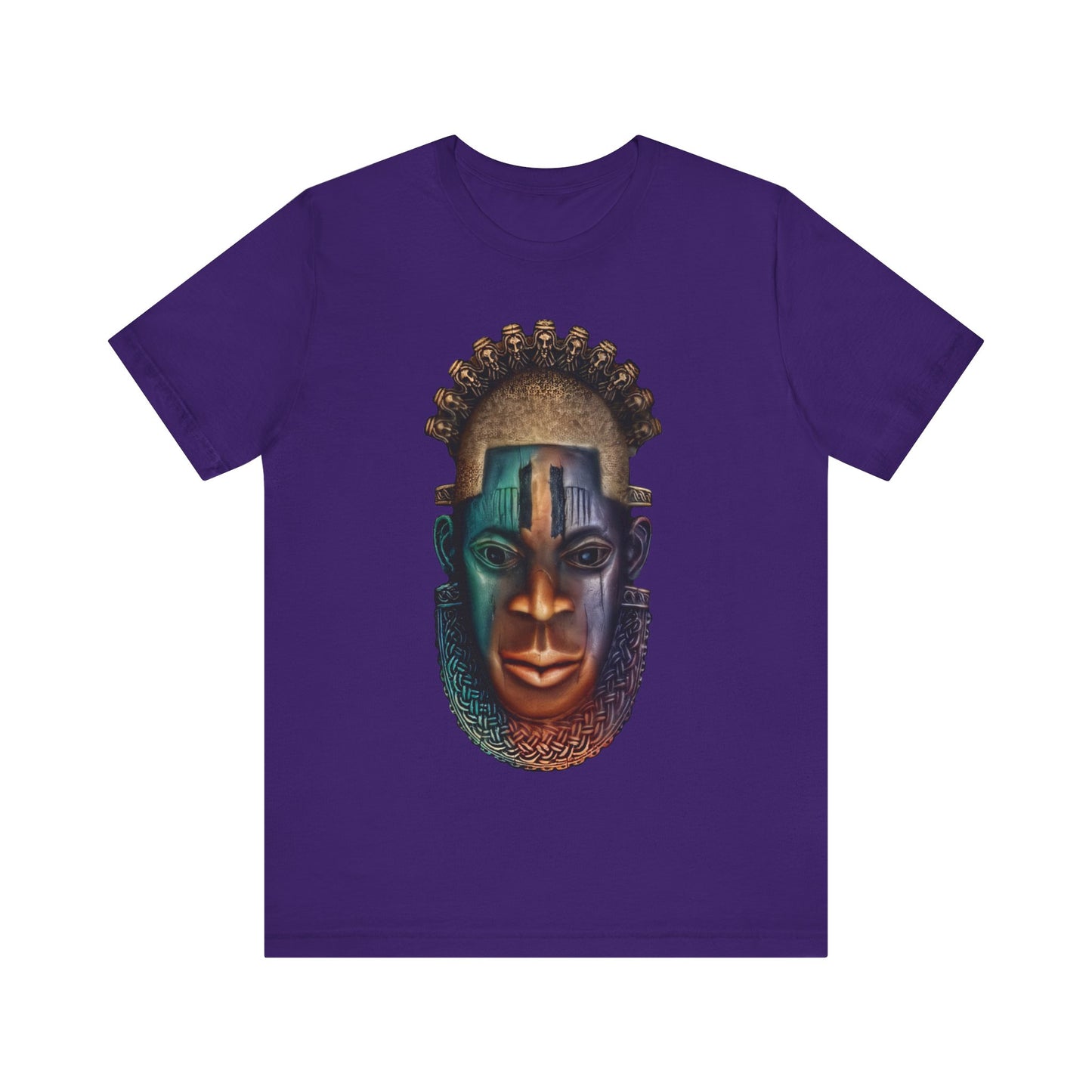 Queen Mother Mask: Unisex Jersey Short Sleeve Tee