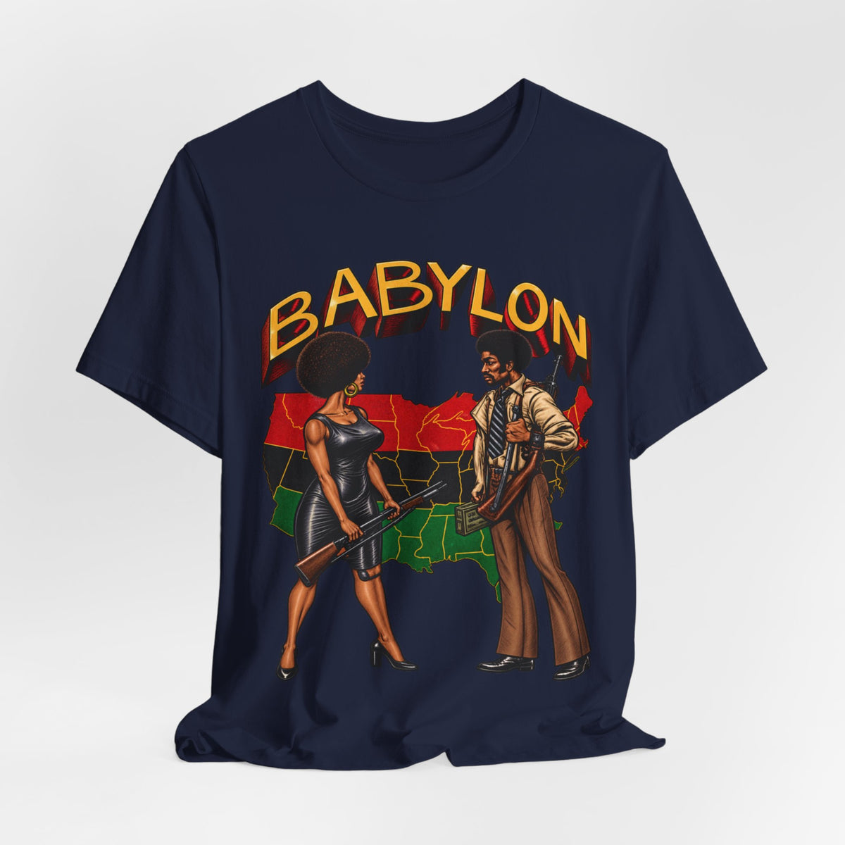 Black Babylon: Unisex Jersey Short Sleeve Tee