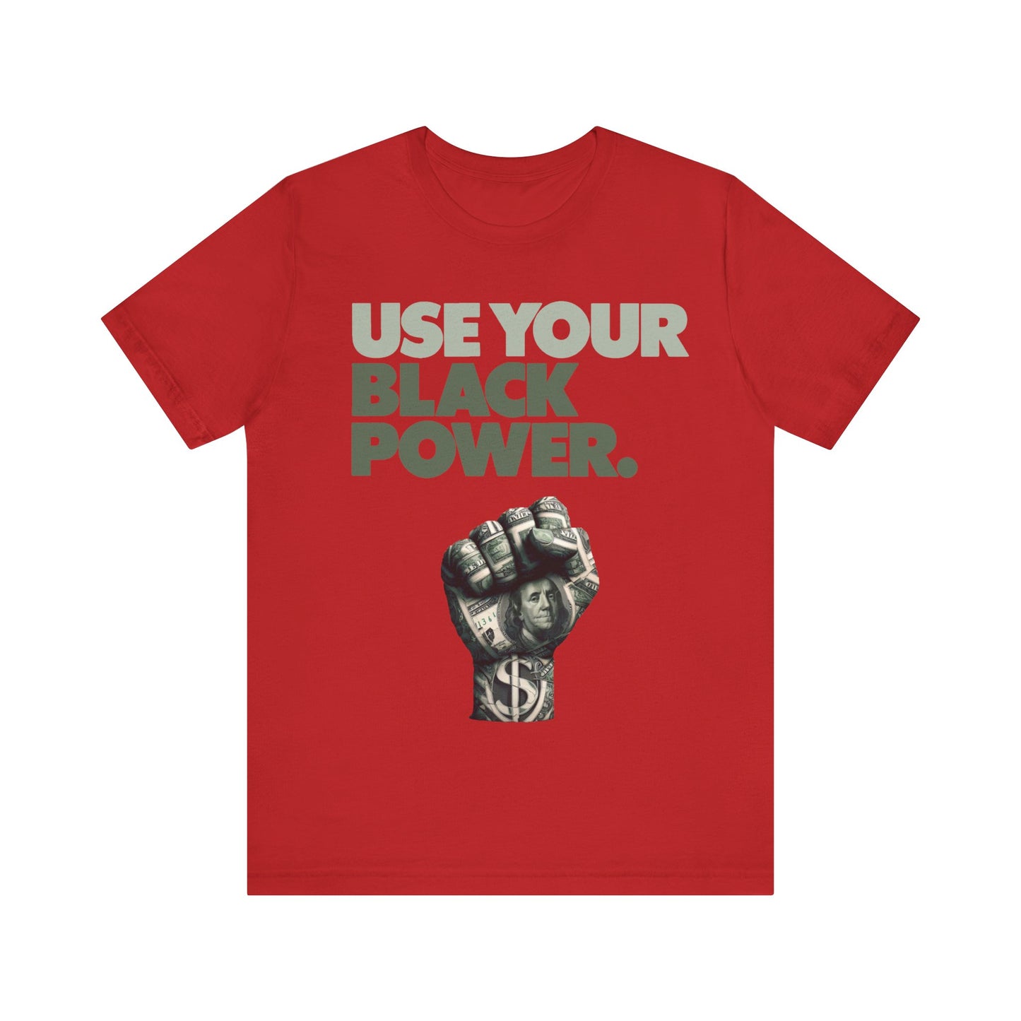 Use Your Black Power: Unisex Jersey Short Sleeve Tee