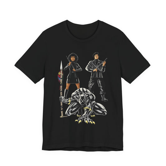 The Panthers: Unisex Jersey Short Sleeve Tee