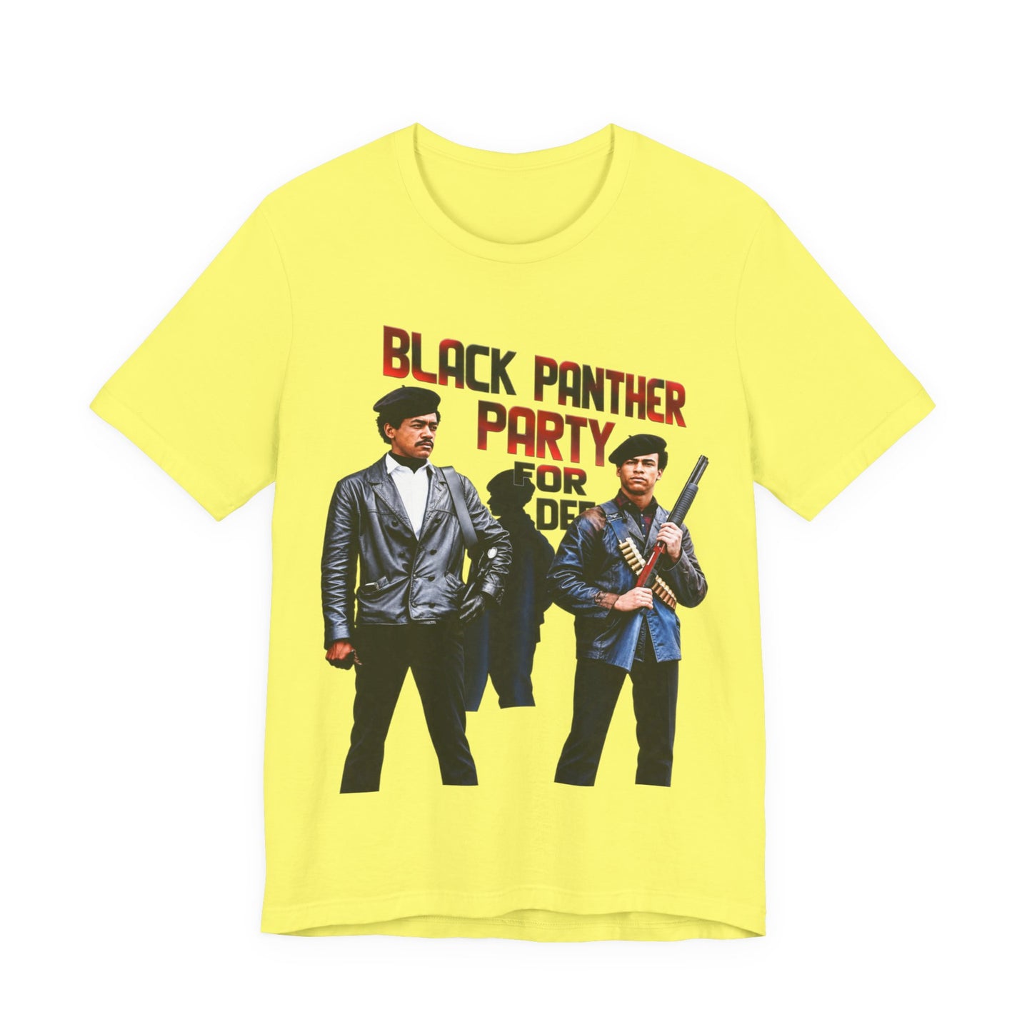 Panther Founders (Huey & Bobby): Unisex Jersey Short Sleeve Tee