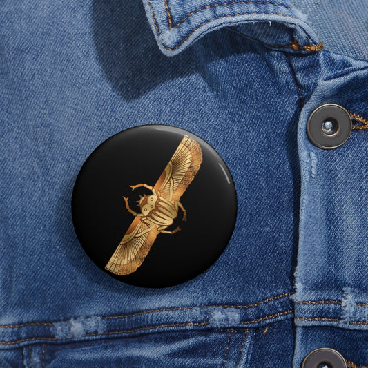 Scarab Beetle (Winged): Custom Buttons