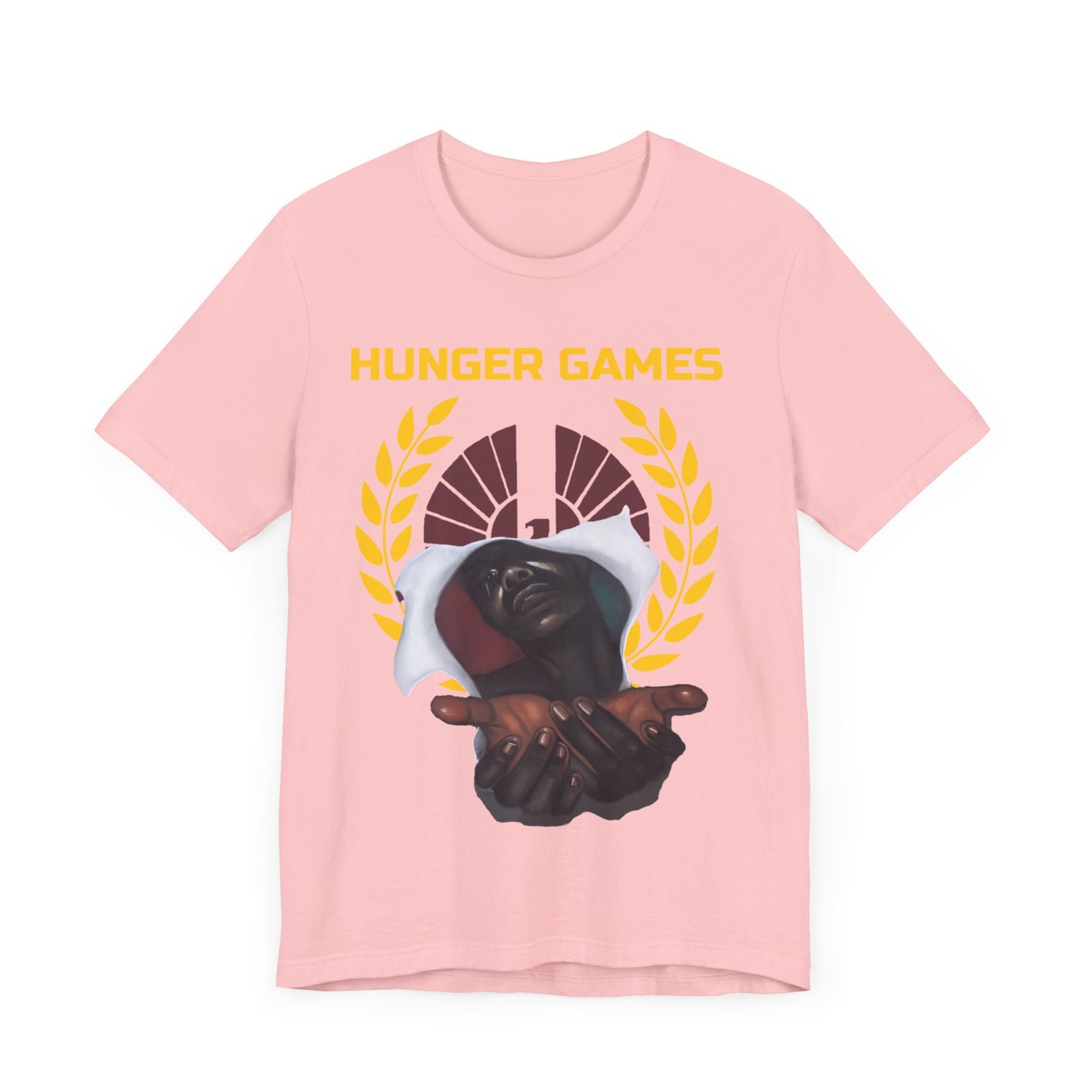 The Real Hunger Games: Unisex Short Sleeve Tee