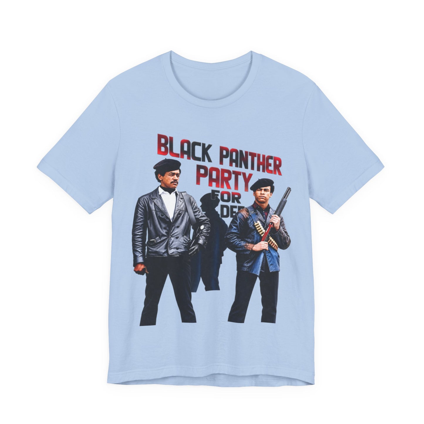 Panther Founders (Huey & Bobby): Unisex Jersey Short Sleeve Tee