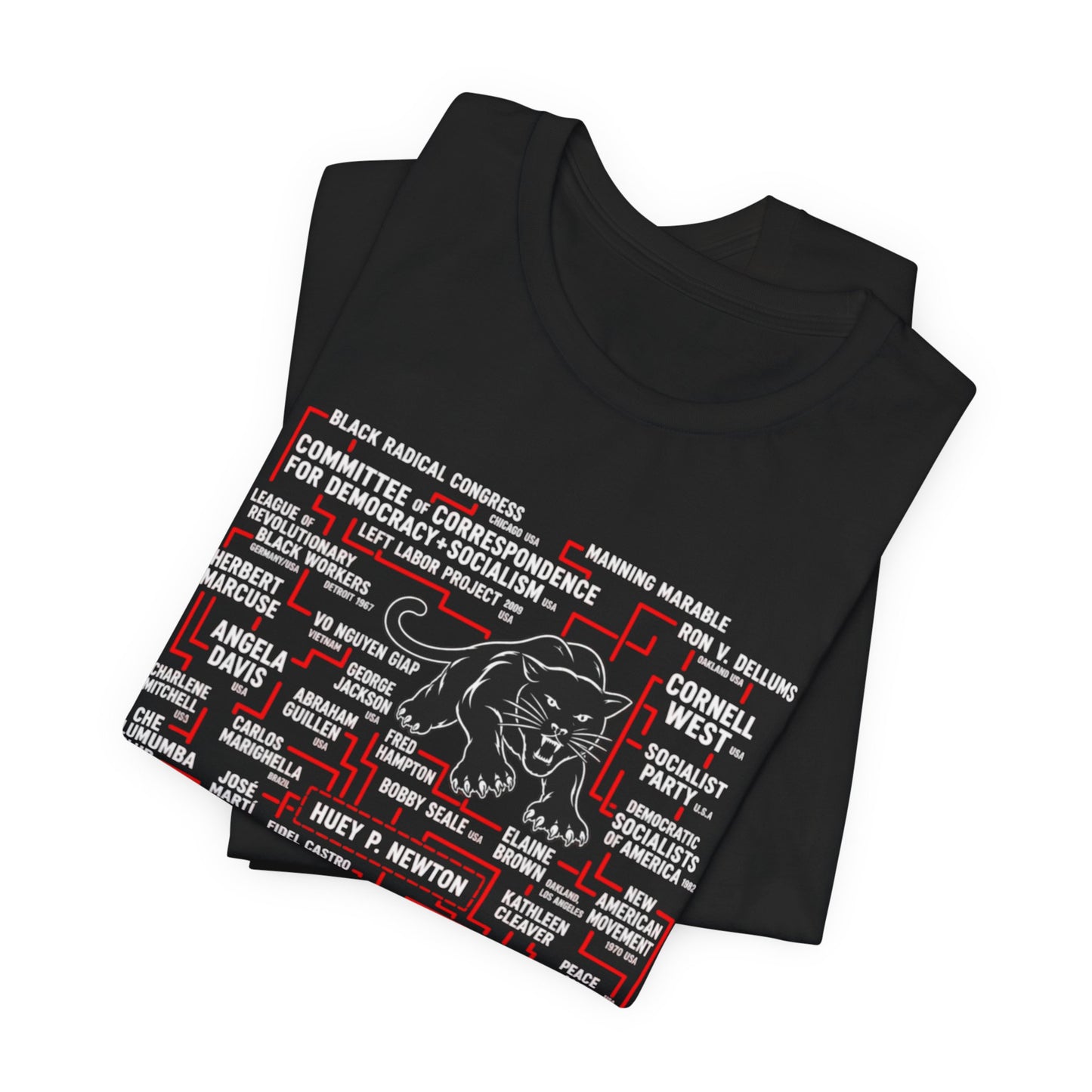 Black Panther Leadership: Unisex Jersey Short Sleeve Tee