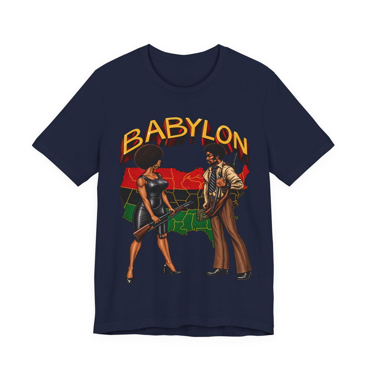 Black Babylon: Unisex Jersey Short Sleeve Tee
