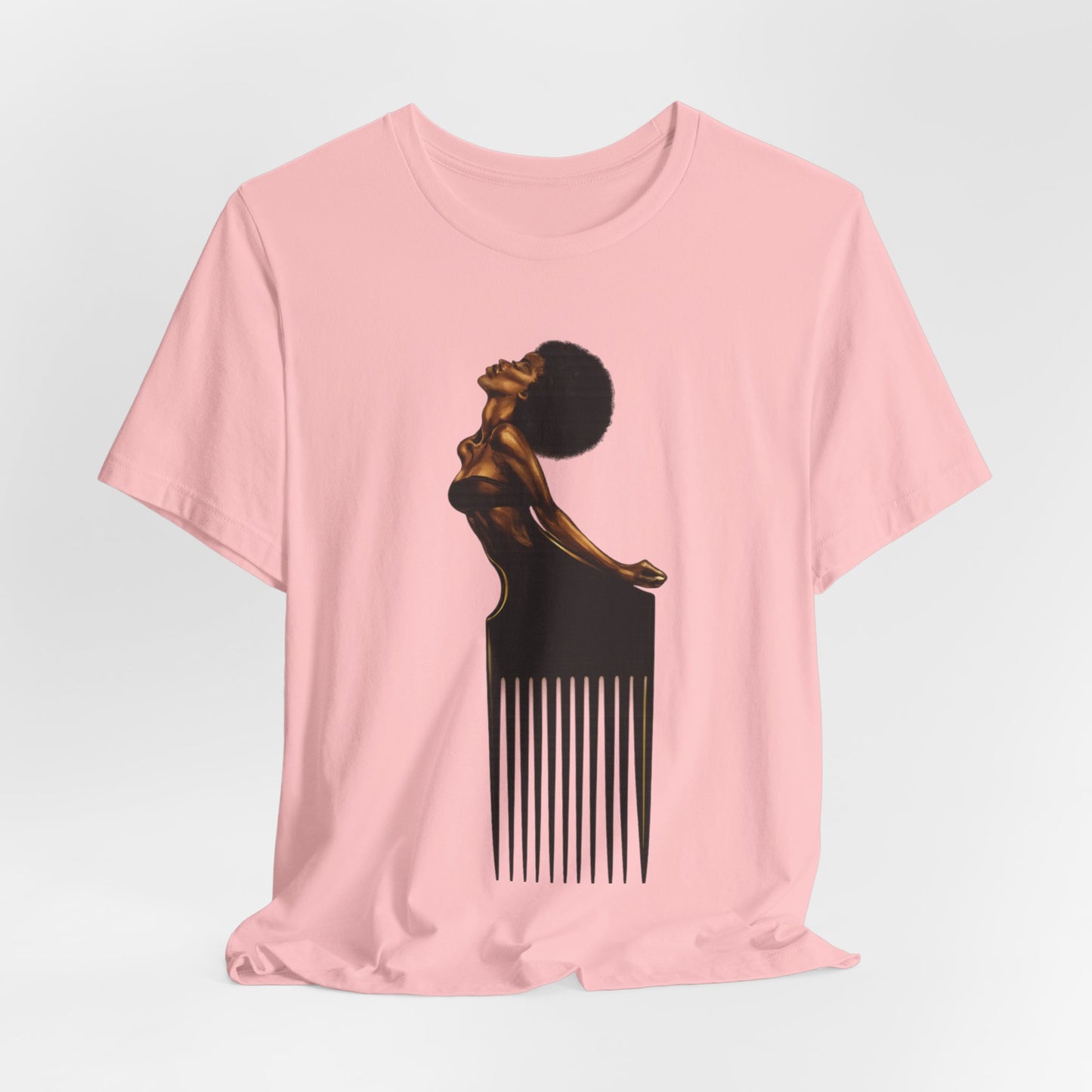 Afro Soul Pick: Unisex Jersey Short Sleeve Tee