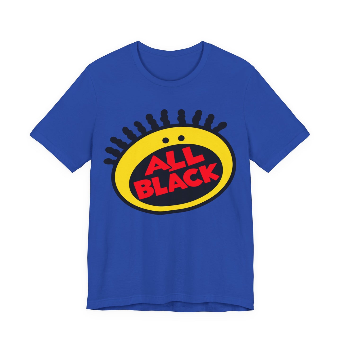 All Black: Unisex Jersey Short Sleeve Tee