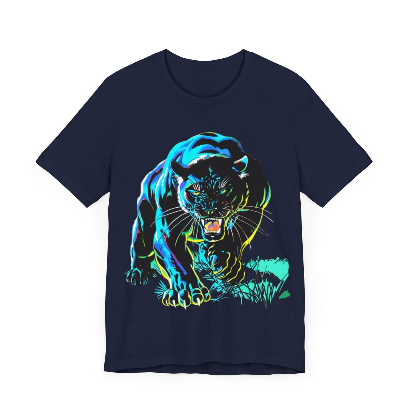 70's Neon Panther: Unisex Tee