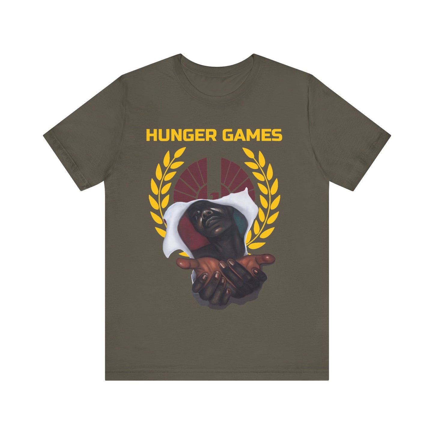 The Real Hunger Games: Unisex Short Sleeve Tee