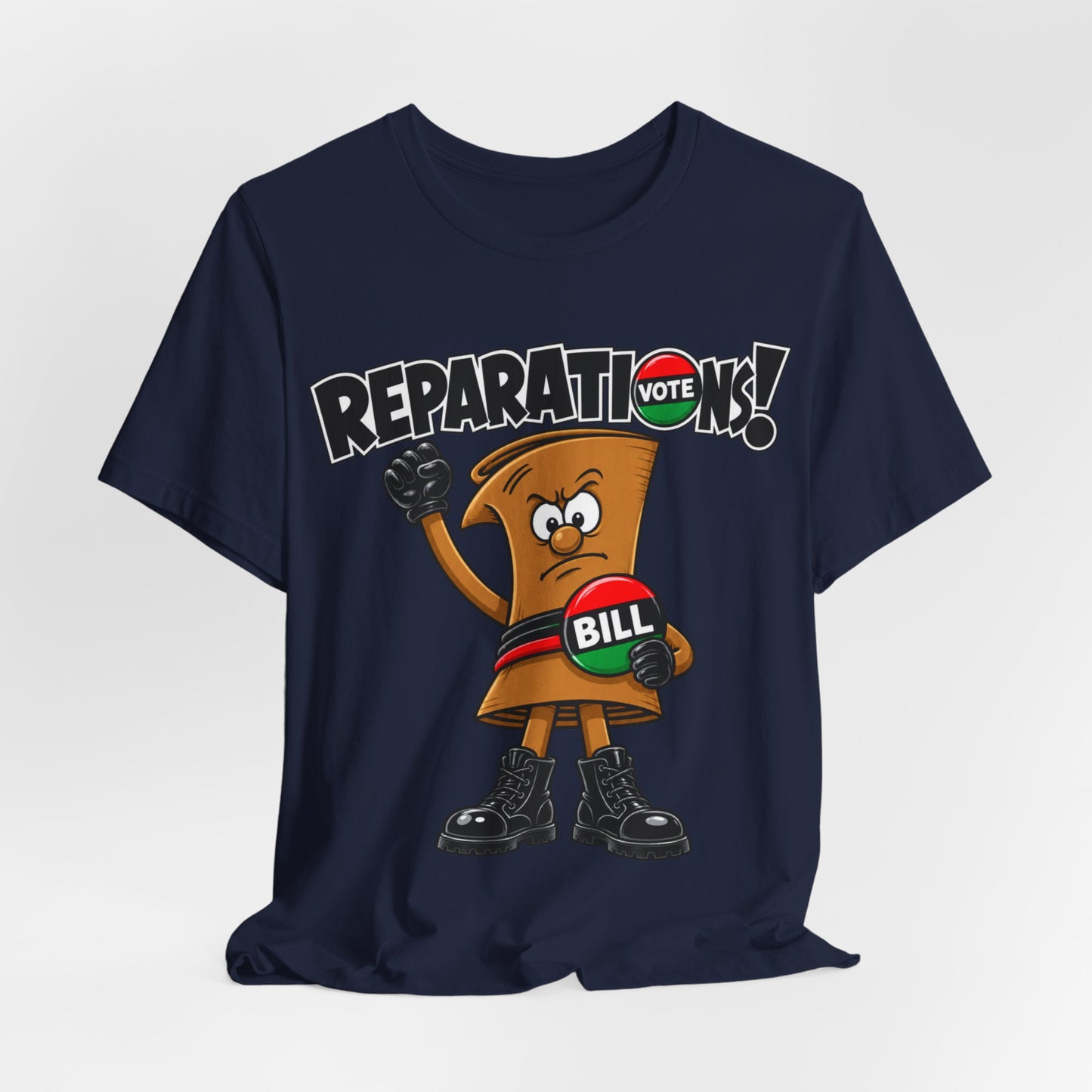 Reparations Bill: Unisex Jersey Short Sleeve Tee
