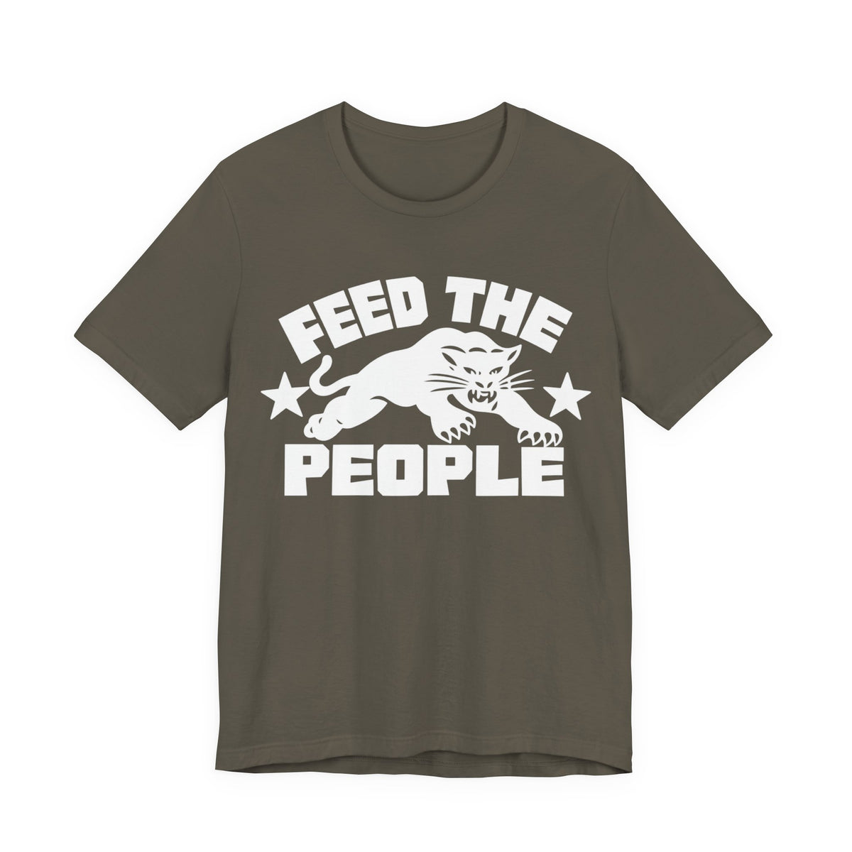 Feed the People: Unisex Jersey Short Sleeve Tee