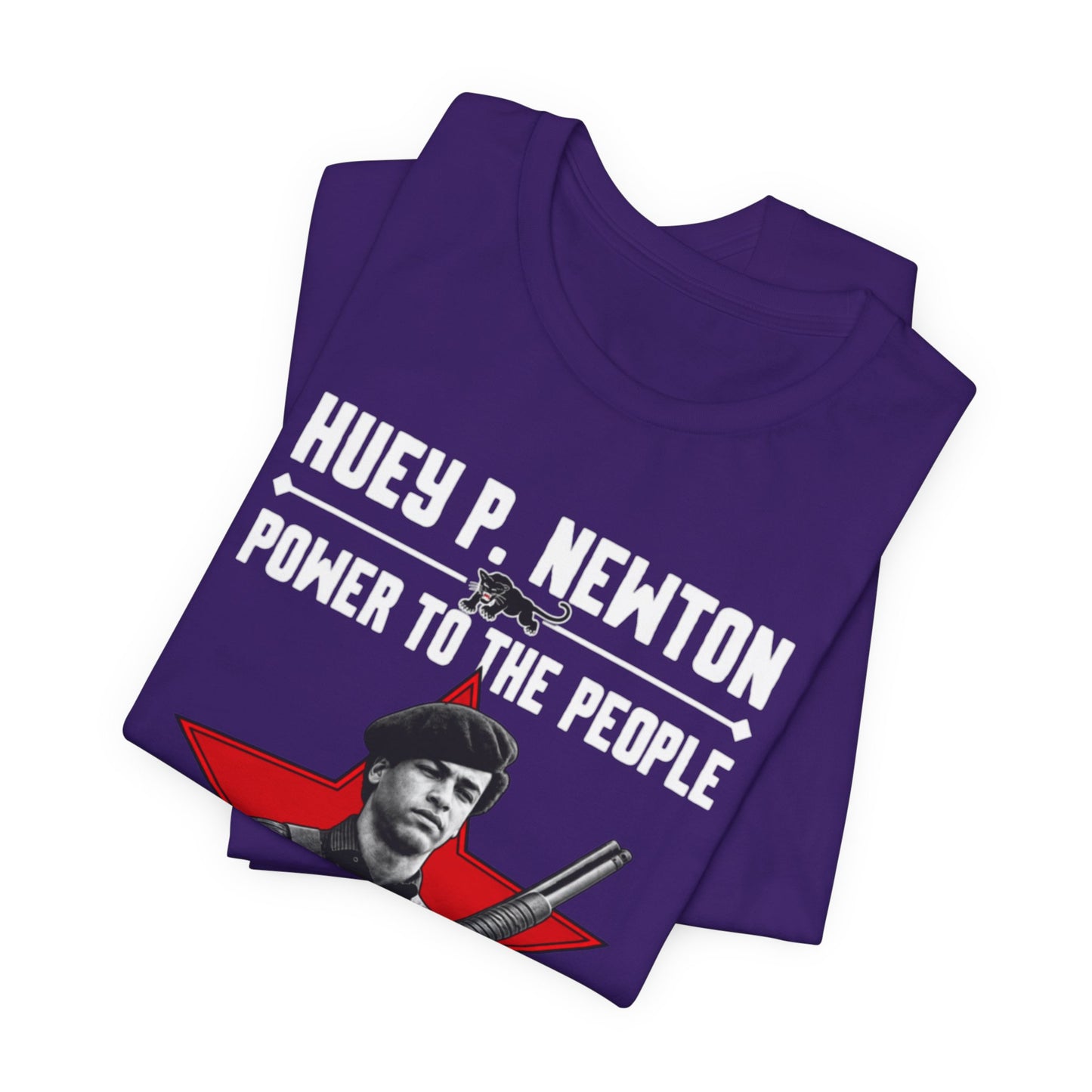 Dr. Huey P. Newton/Power to the People: Unisex Jersey Short Sleeve Tee