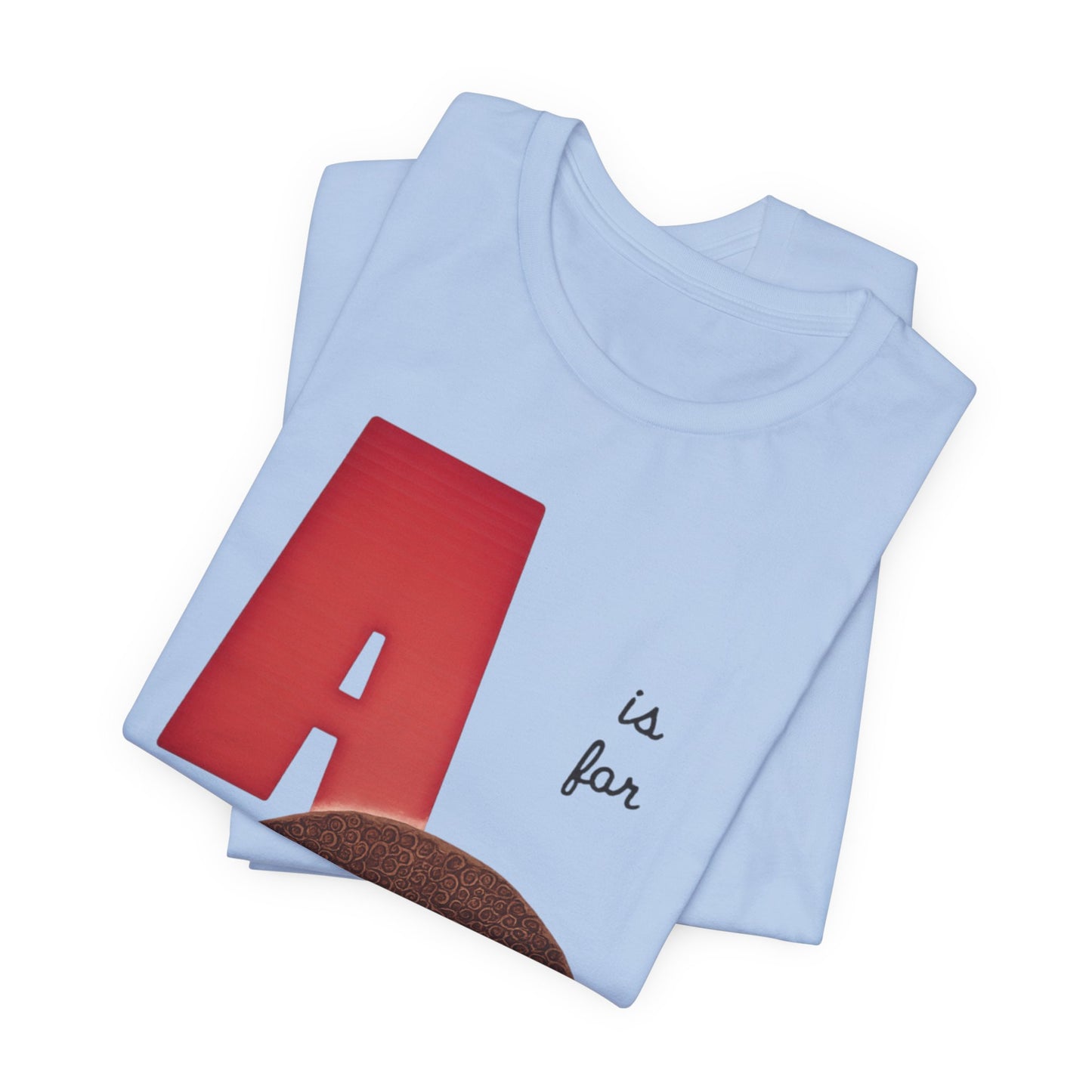 A is for Afro: Unisex Jersey Short Sleeve Tee