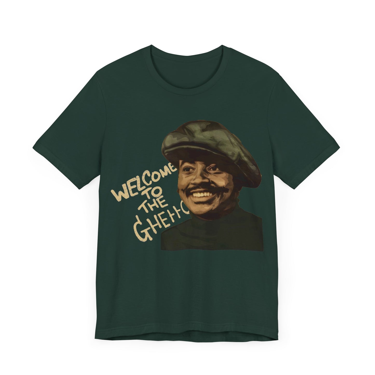 Welcome to the Ghetto/Donny Hathaway: Unisex Short Sleeve T-Shirt