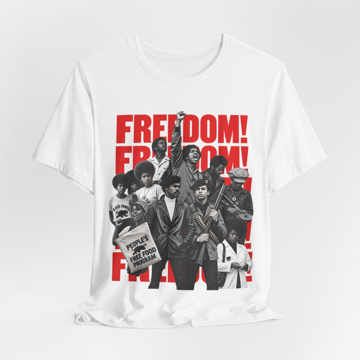 Freedom: Unisex Jersey Short Sleeve Tee