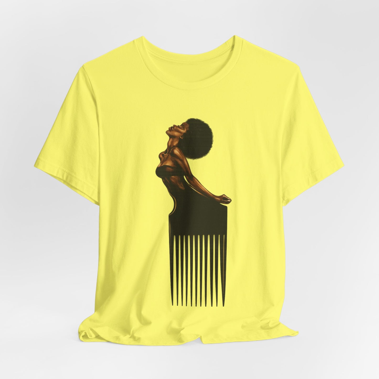 Afro Soul Pick: Unisex Jersey Short Sleeve Tee