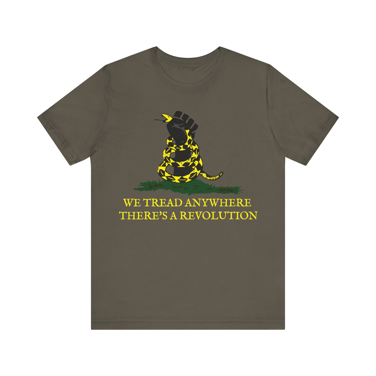 We Tread: Unisex Jersey Short Sleeve Tee