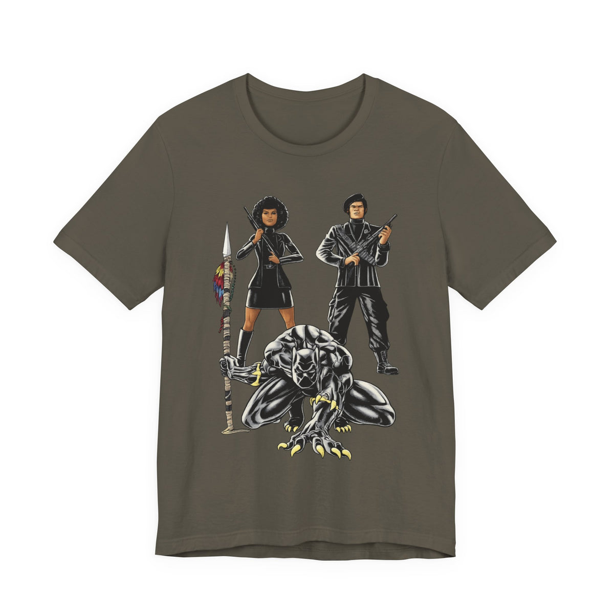 The Panthers: Unisex Jersey Short Sleeve Tee