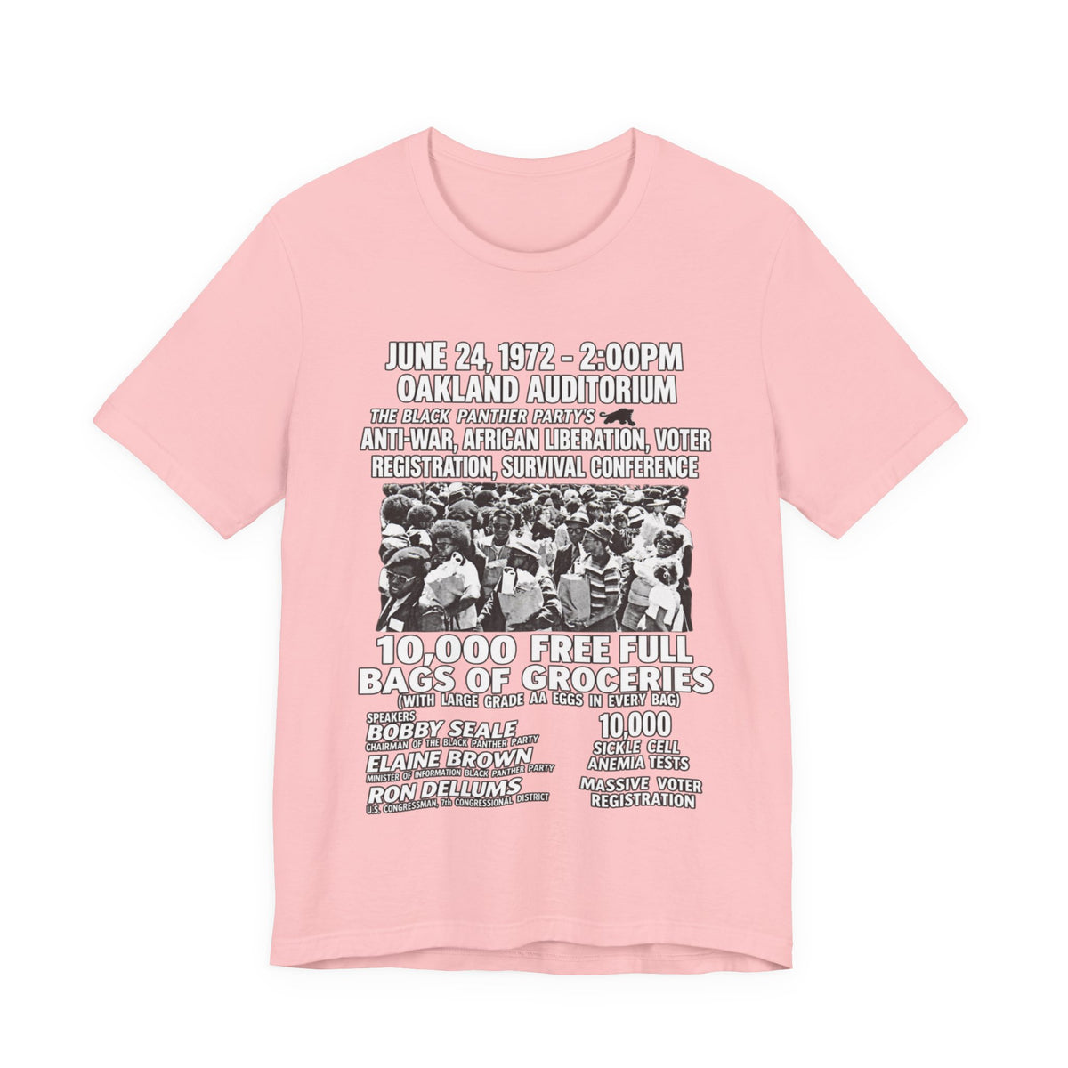 Black Panther Activism: Unisex Jersey Short Sleeve Tee
