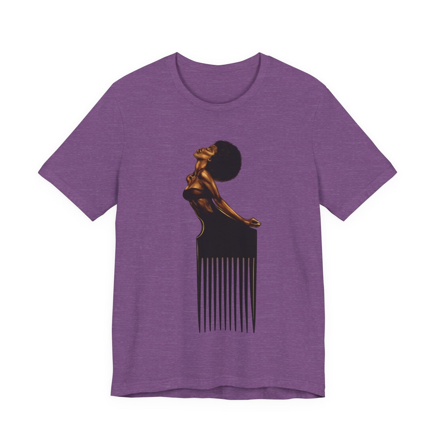 Afro Soul Pick: Unisex Jersey Short Sleeve Tee