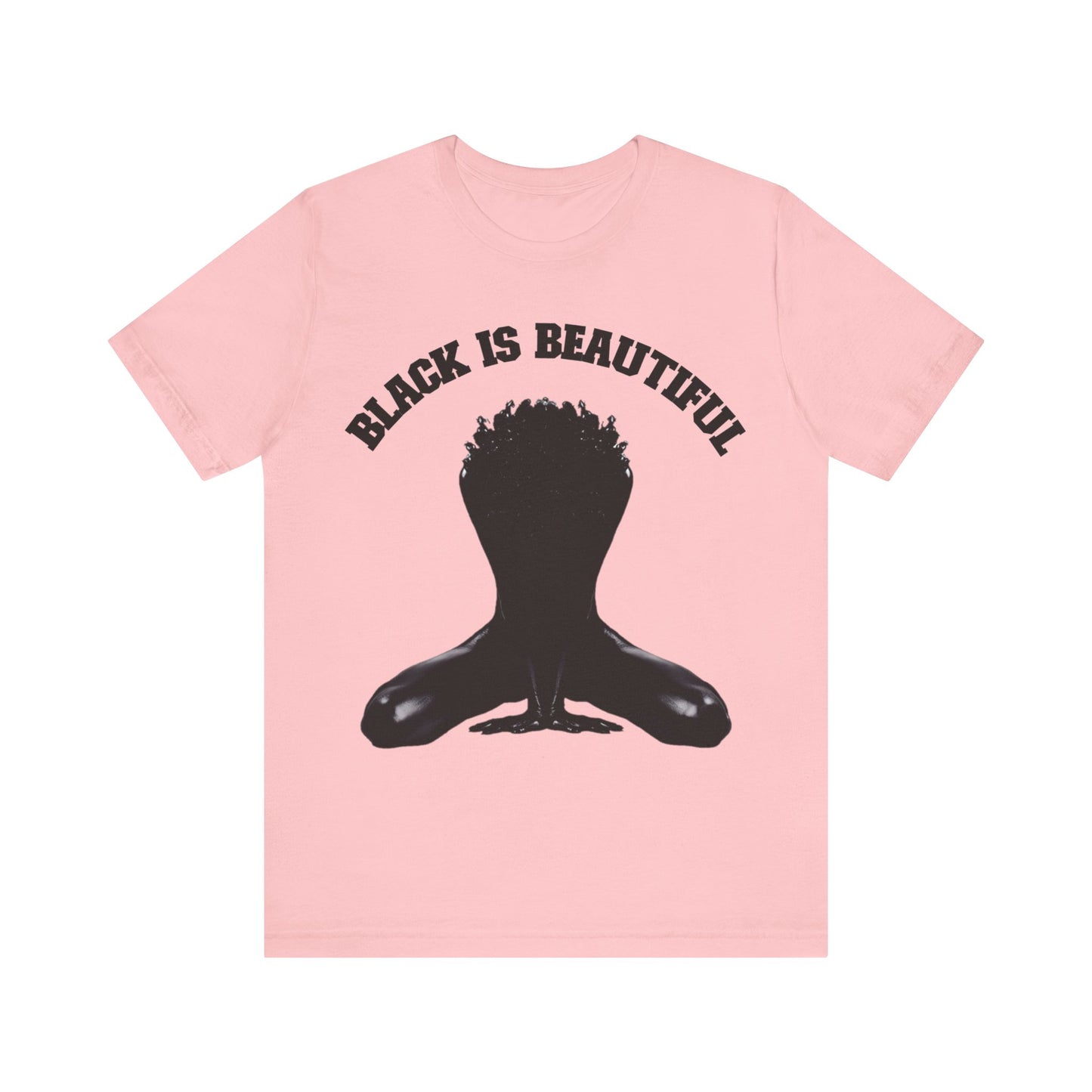 Black is Beautiful: Unisex Jersey Short Sleeve Tee