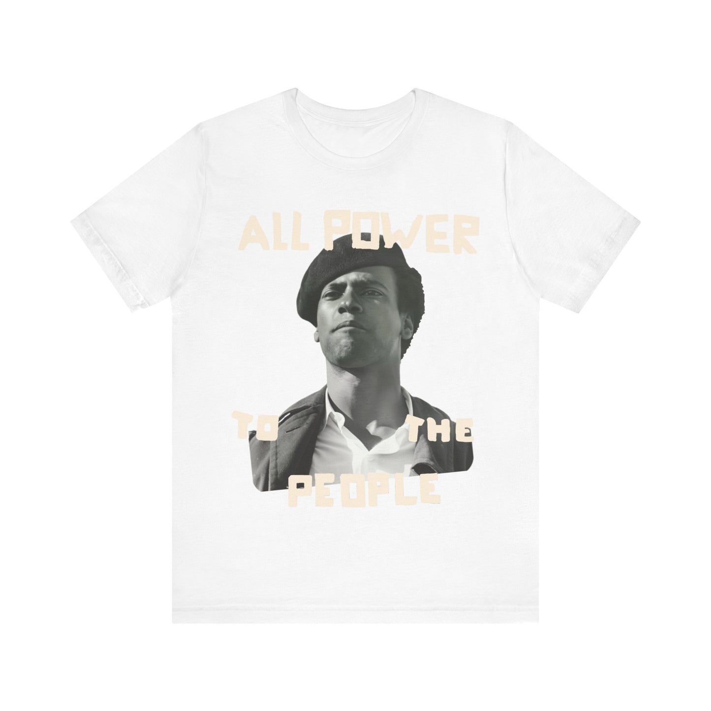 Dr. Huey P Newton/Power: Unisex Jersey Short Sleeve Tee