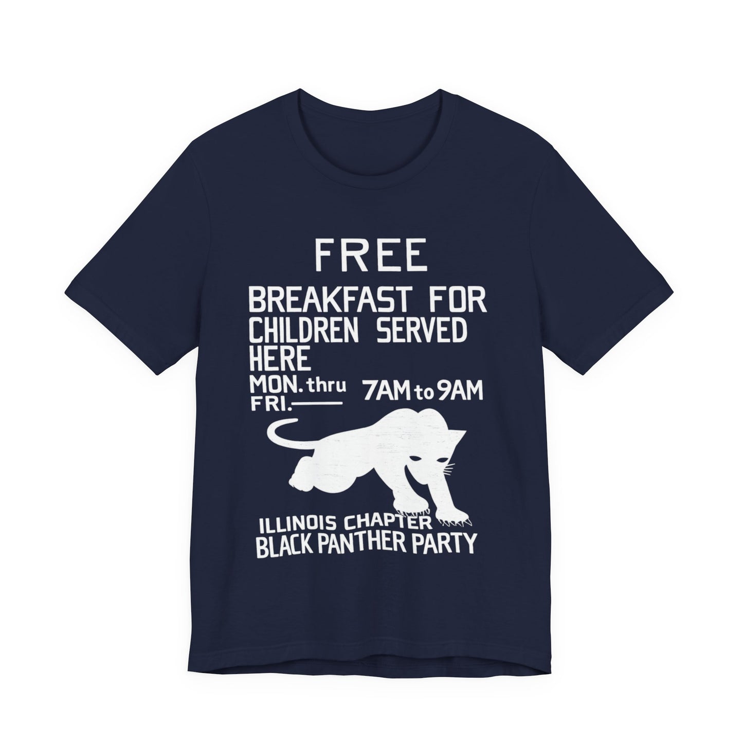 Free Breakfast Program: Unisex Jersey Short Sleeve Tee