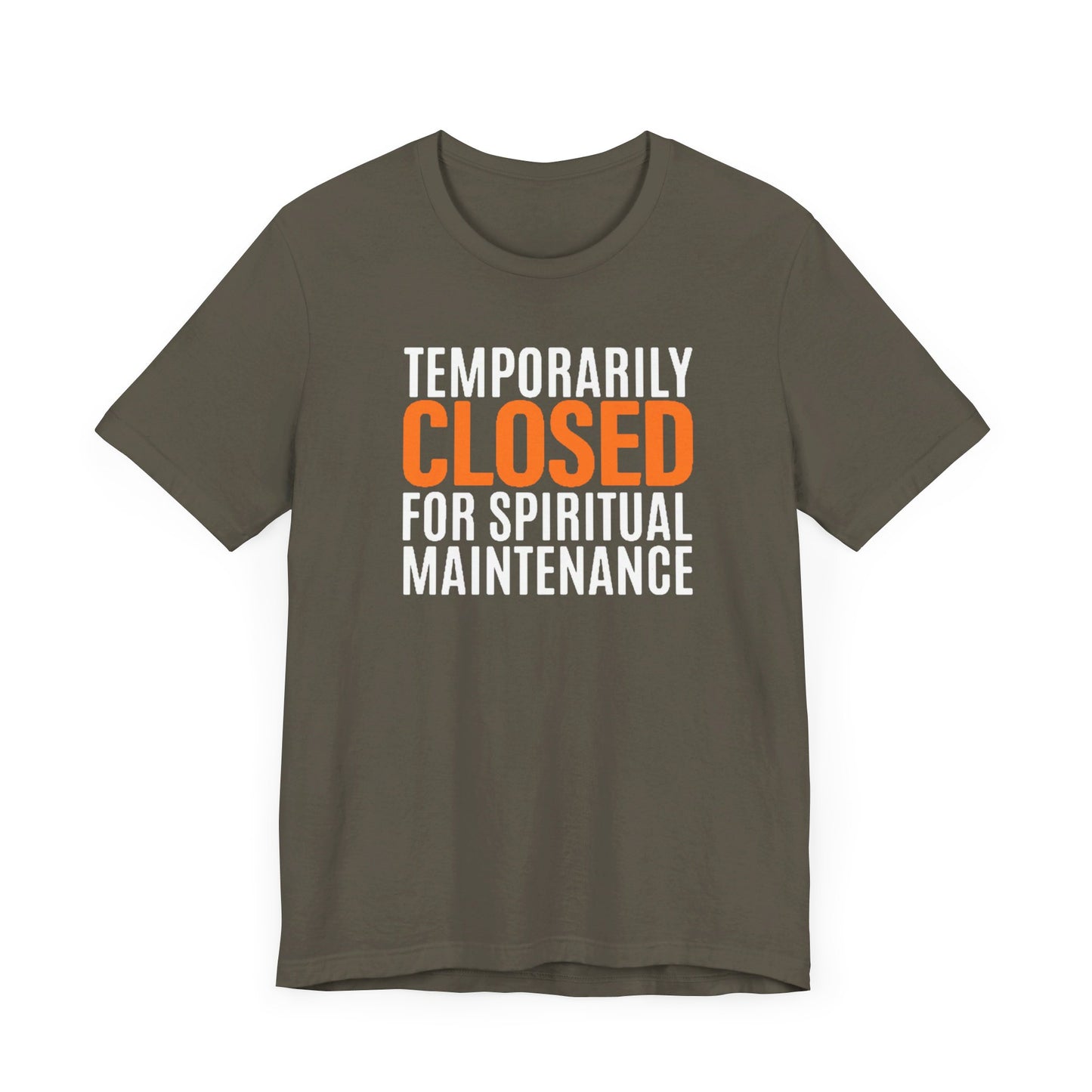 Spiritual Maintenance: Unisex Jersey Short Sleeve Tee