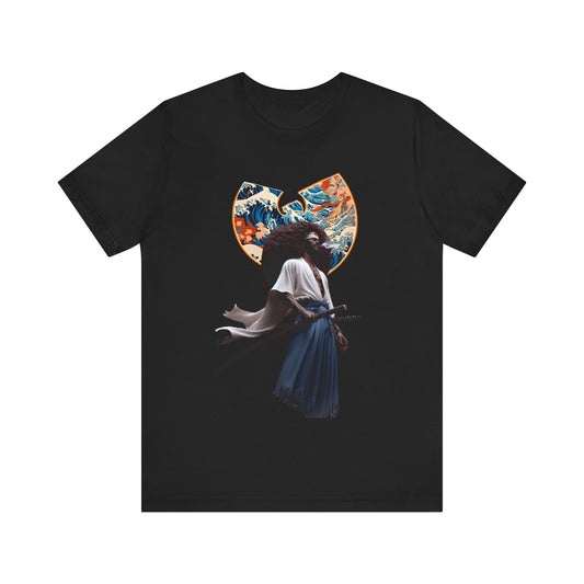 Samurai Waves: Unisex Jersey Tee