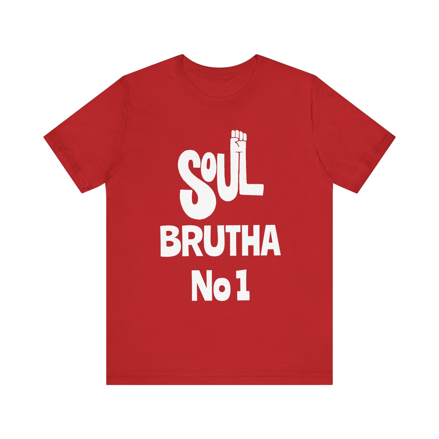 Soul Brutha No 1: Unisex Jersey Short Sleeve Tee