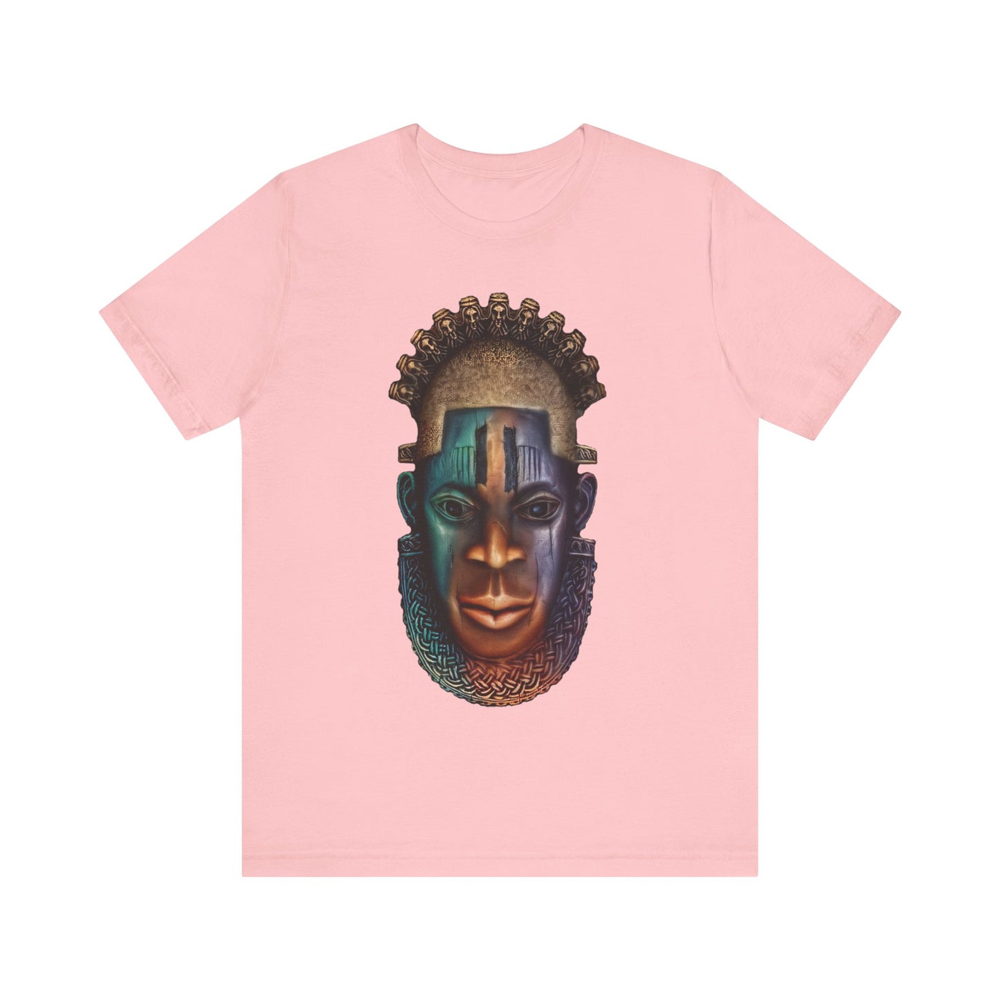 Queen Mother Mask: Unisex Jersey Short Sleeve Tee