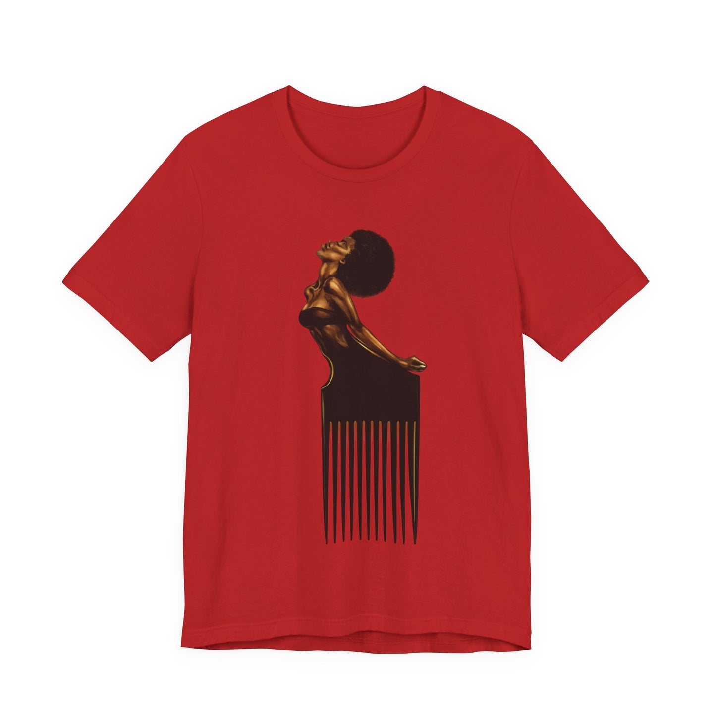 Afro Soul Pick: Unisex Jersey Short Sleeve Tee