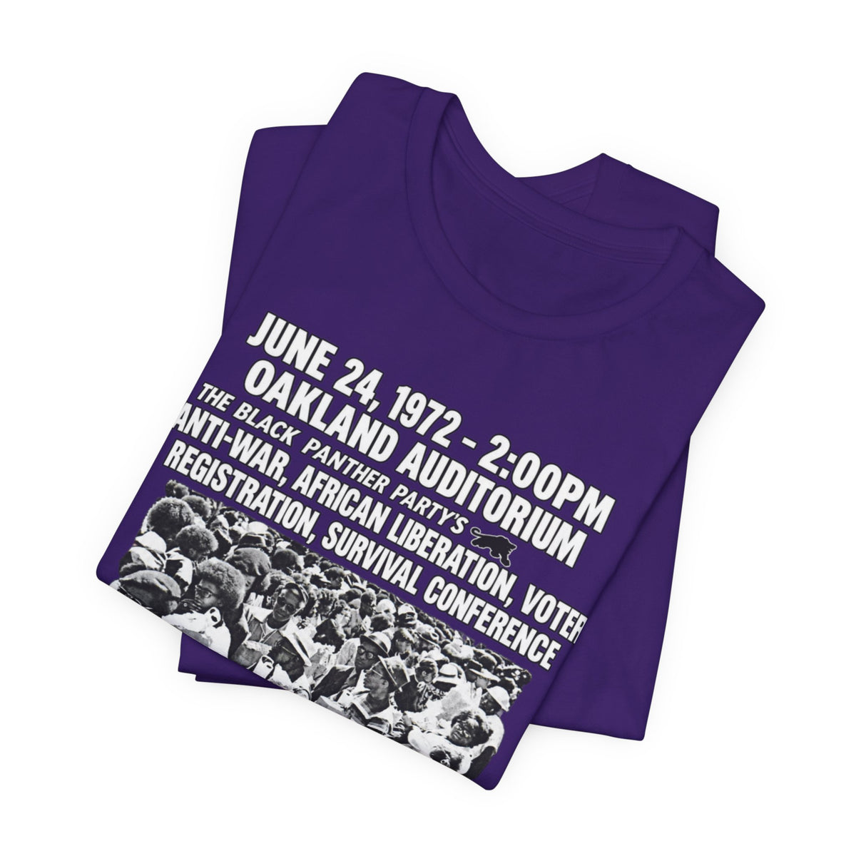 Black Panther Activism: Unisex Jersey Short Sleeve Tee