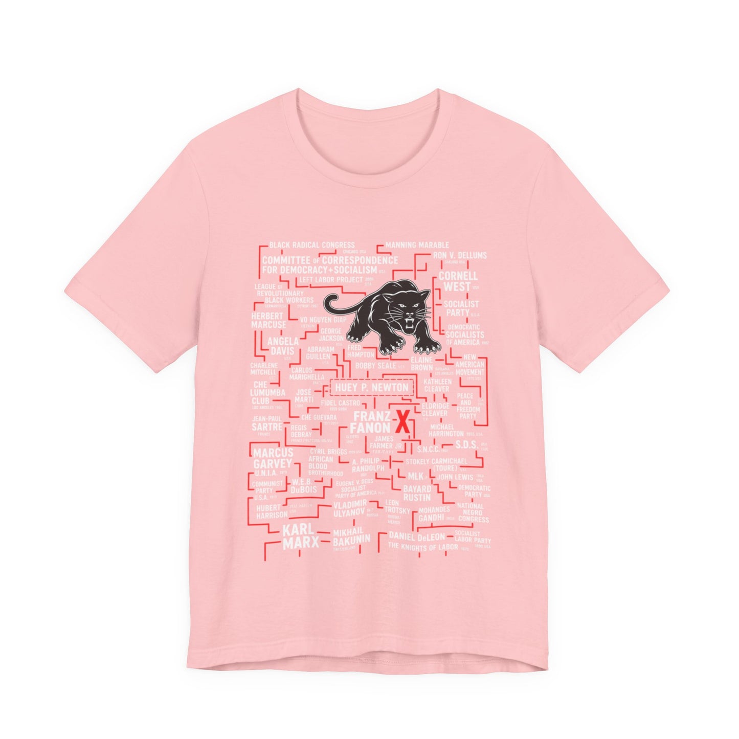 Black Panther Leadership: Unisex Jersey Short Sleeve Tee