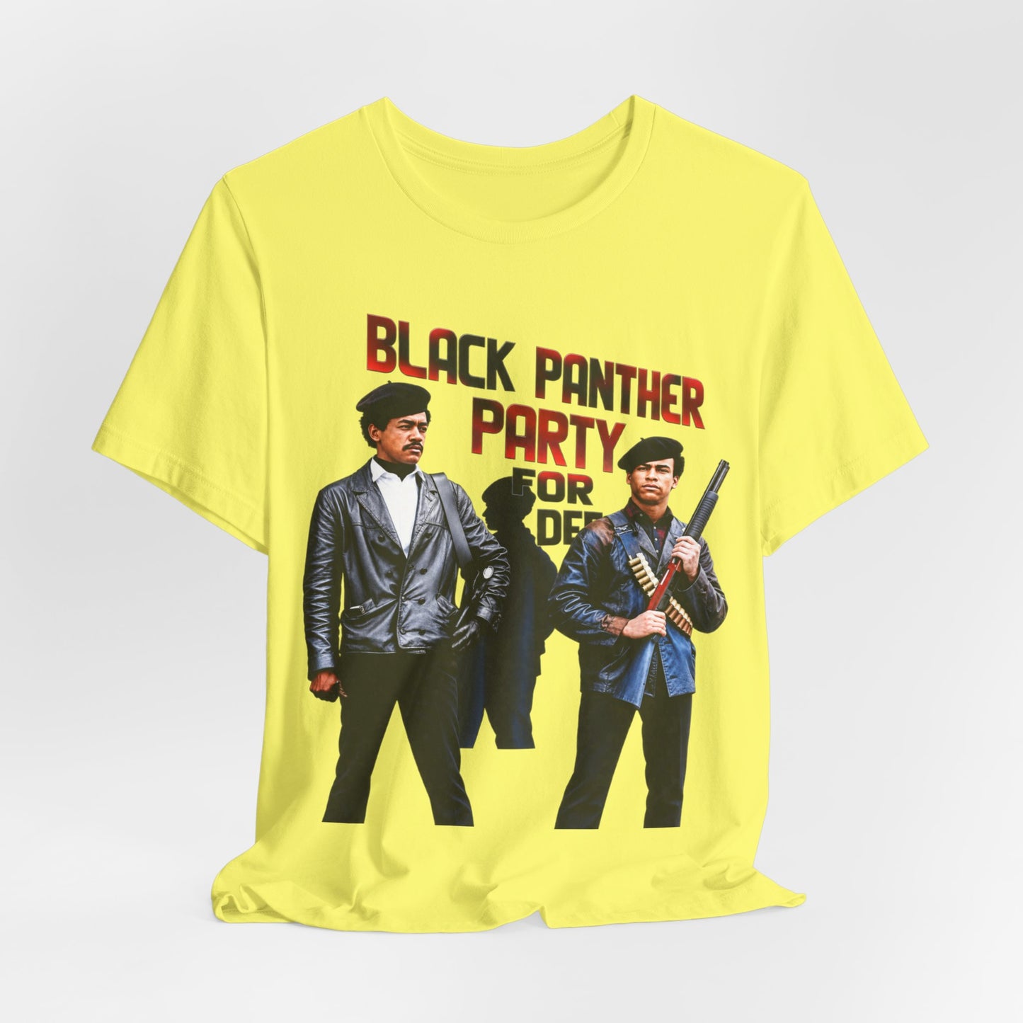 Panther Founders (Huey & Bobby): Unisex Jersey Short Sleeve Tee