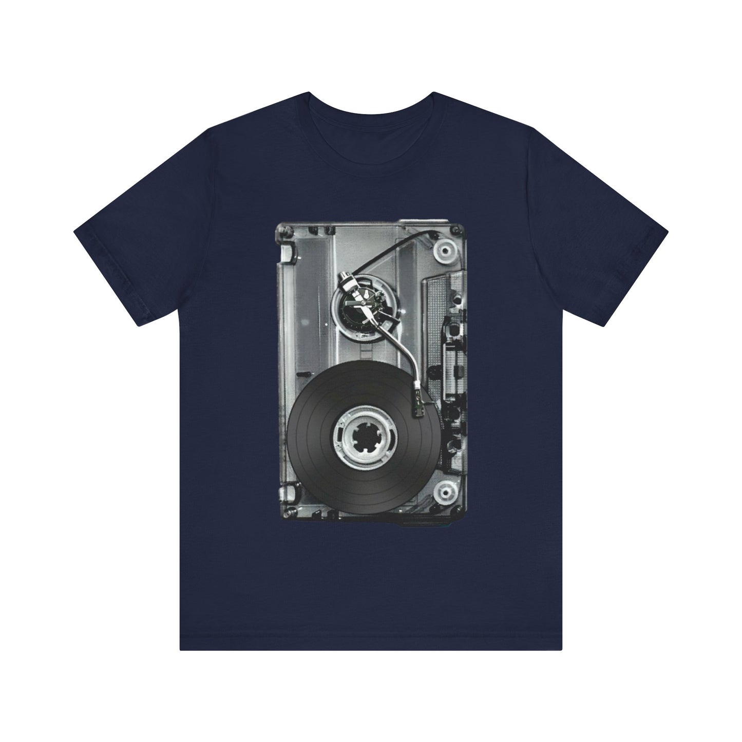 Old School Music/Tape: Unisex Jersey Short Sleeve Tee