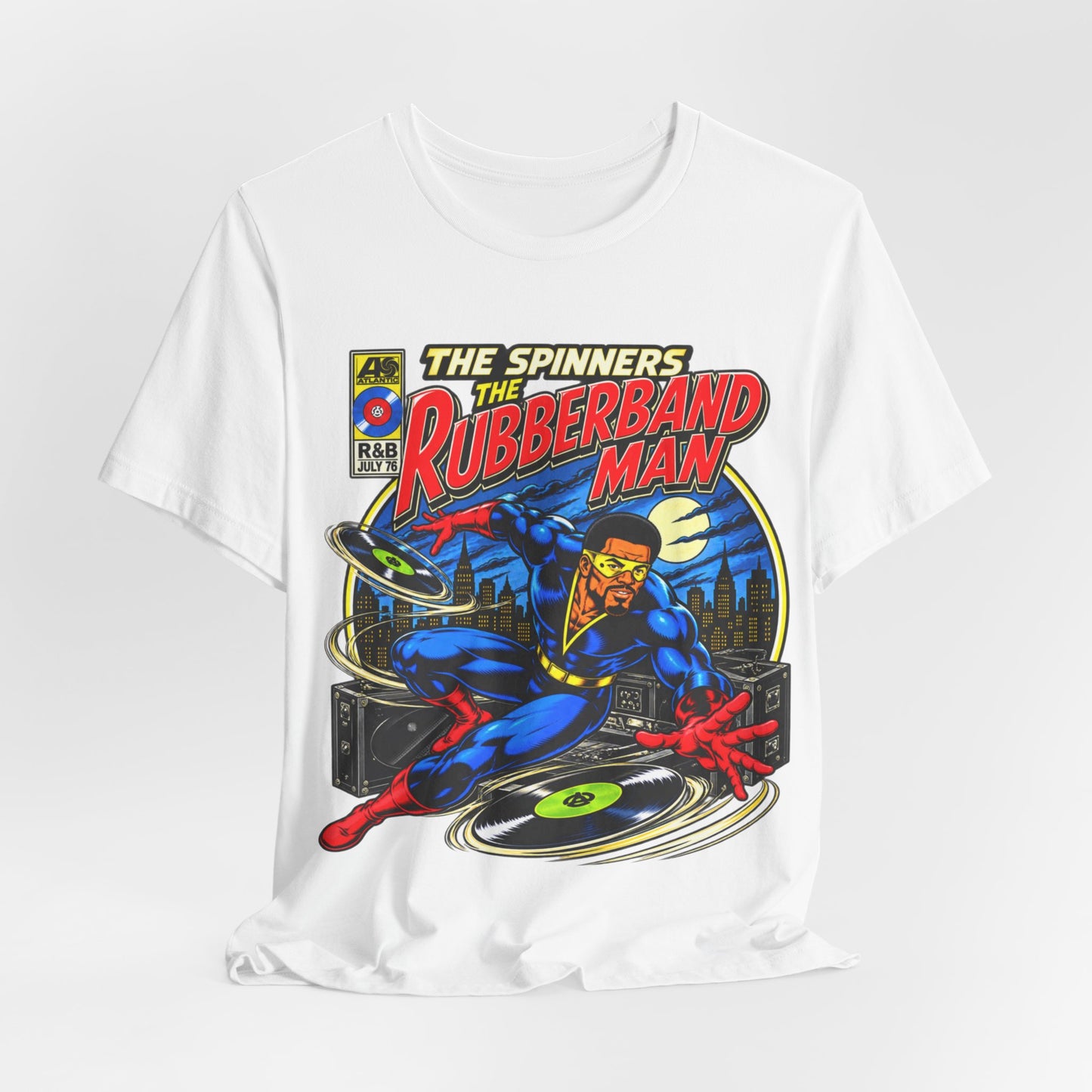 Rubberband Man: Unisex Jersey Short Sleeve Tee