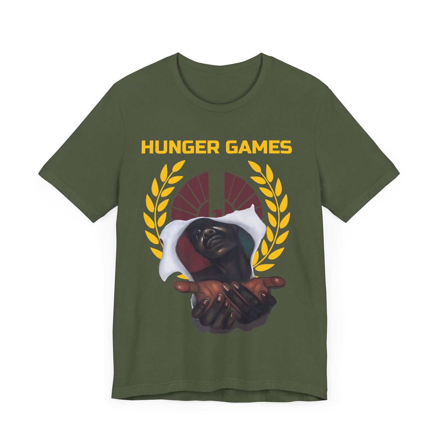 The Real Hunger Games: Unisex Short Sleeve Tee