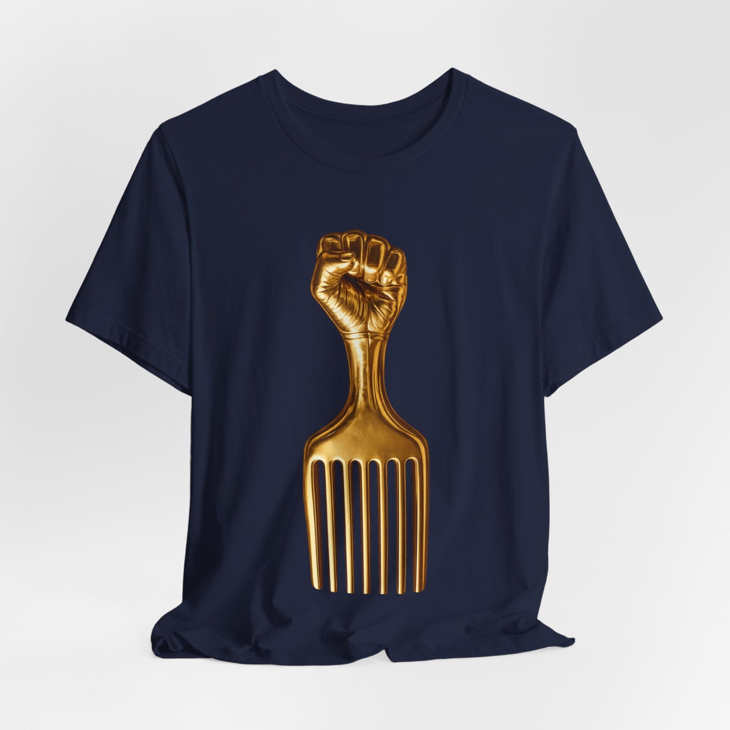 Golden Fist Pick: Unisex Jersey Short Sleeve Tee