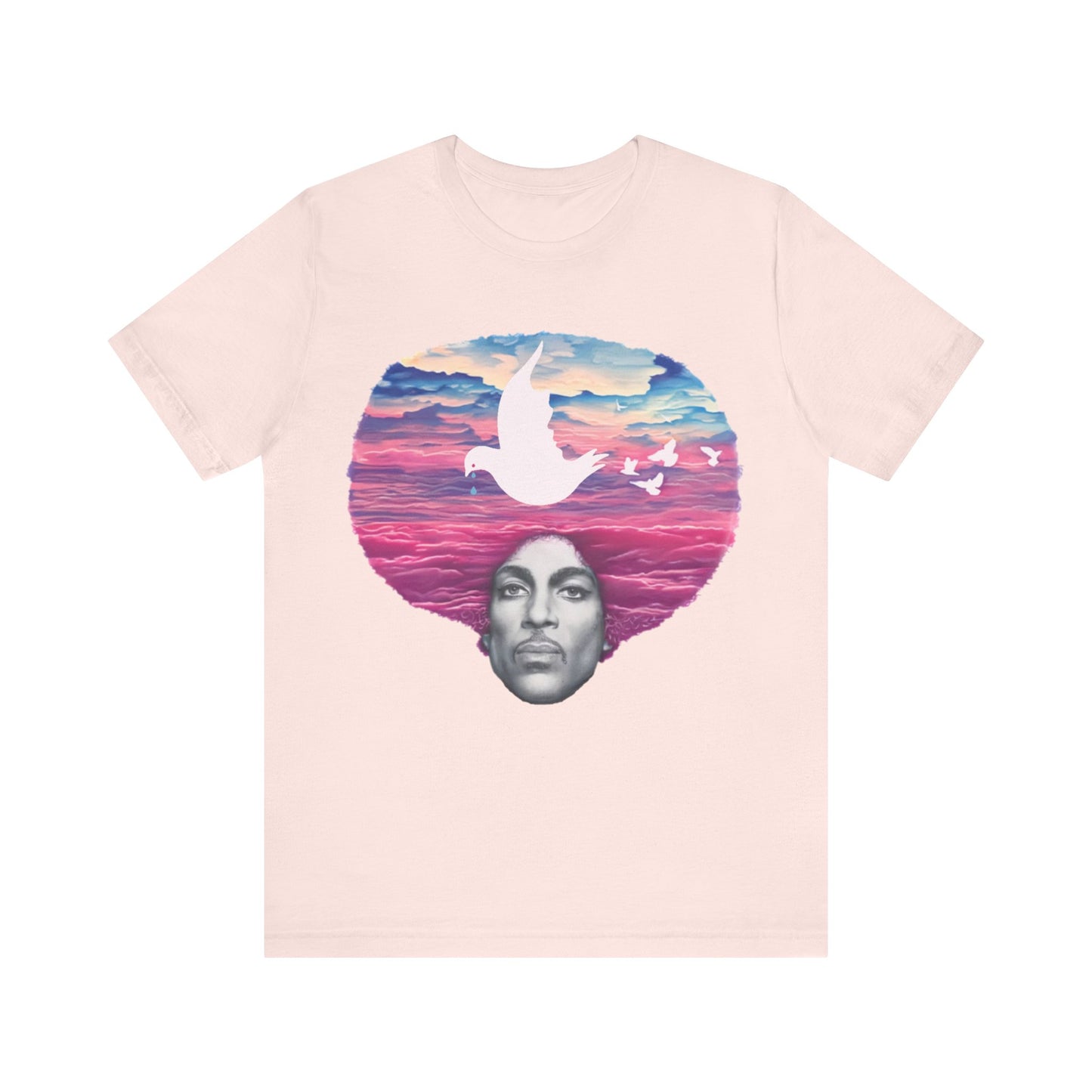 When Doves Cry: Unisex Jersey Short Sleeve Tee